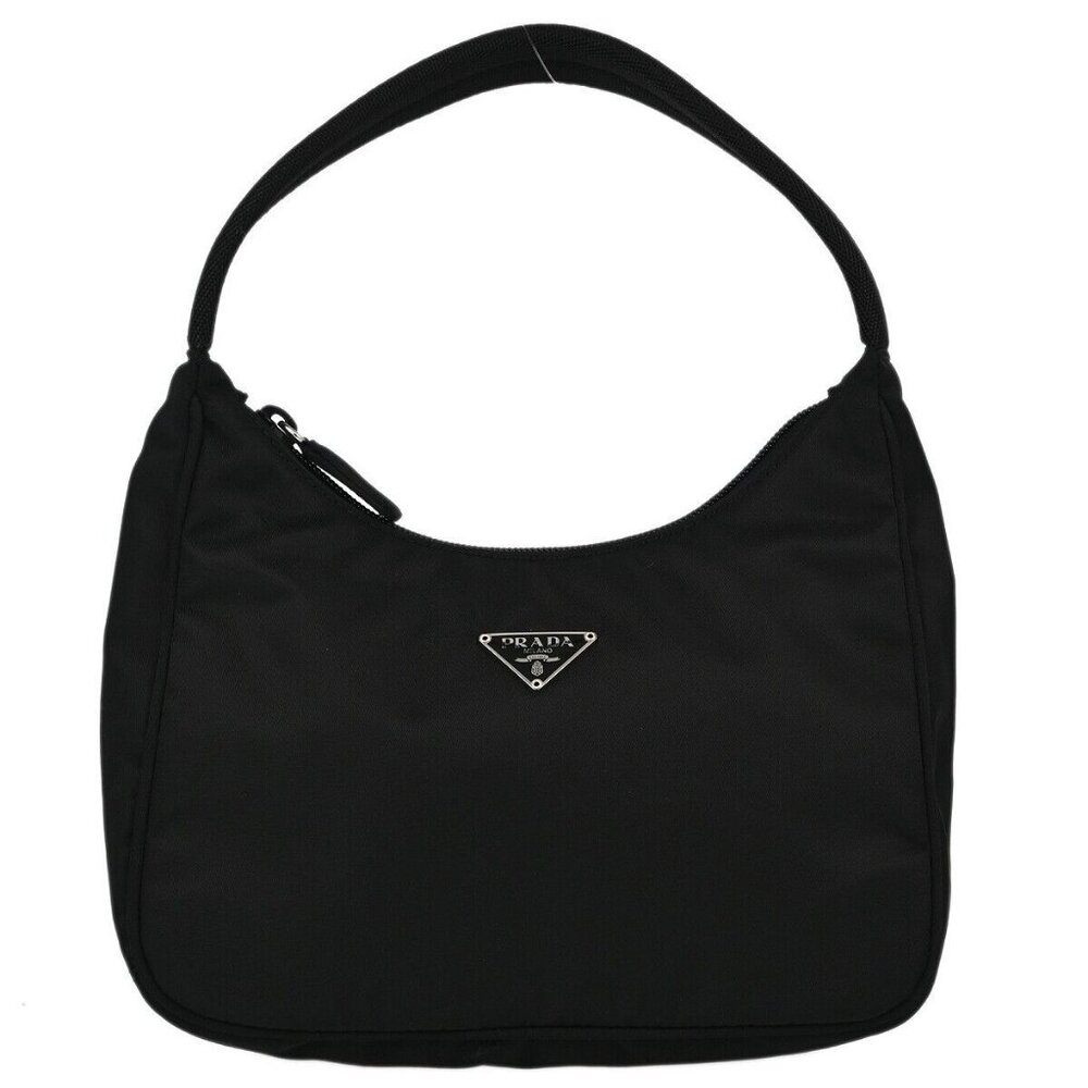 Prada Black Nylon Handbag